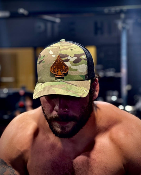 Camo Mesh Trucker